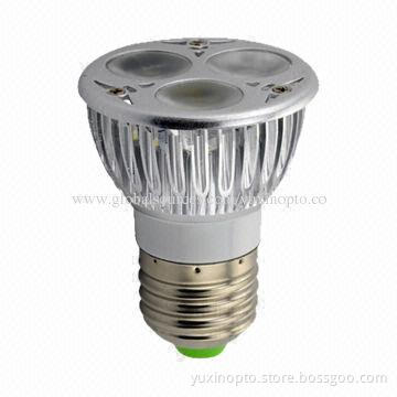Dimmable E27 High-power LED Spotlight, 3x1W